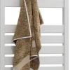 Sèche-serviettes électrique à inertie fluide Sauter Kelud mini 2 blanc 250W
