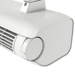 Sèche-serviettes électrique GoodHome Loreto blanc 500W + Soufflerie amovible GoodHome Acilia blanc 1000W