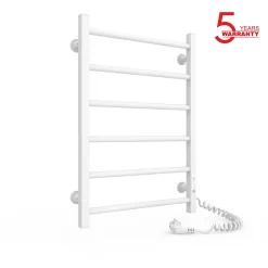 Sèche-serviettes électrique ALFA 400x600 avec minuterie ECO, 95W, Blanc