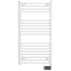 Sèche-serviettes électrique à inertie fluide Noirot Flobain 500W blanc
