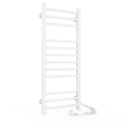 Sèche-serviettes électrique IMIDZ 350x900 avec minuterie ECO, 190W, Blanc