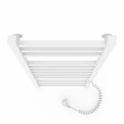 Sèche-serviettes électrique IMIDZ 350x900 avec minuterie ECO, 190W, Blanc