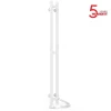 Sèche-serviettes électrique DUET 80x1200 avec minuterie ECO, 80W, Blanc