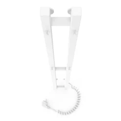 Sèche-serviettes électrique DUET 80x1200 avec minuterie ECO, 80W, Blanc