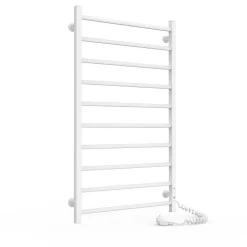 Sèche-serviettes électrique ALFA 500x900 avec minuterie ECO, 185W, Blanc