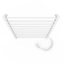 Sèche-serviettes électrique ALFA 500x900 avec minuterie ECO, 185W, Blanc