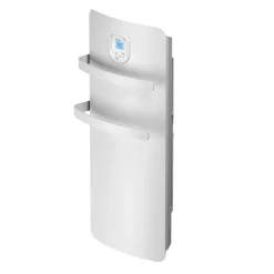 Sèche-serviettes électrique à inertie sèche Noirot Anuri blanc 500W + soufflerie 700W