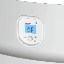 Sèche-serviettes électrique à inertie sèche Noirot Anuri blanc 500W + soufflerie 700W