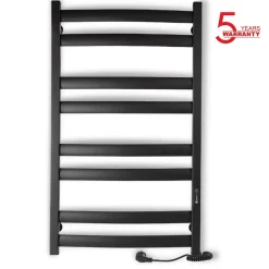 Sèche-serviettes électrique ATLANT 500x900 avec minuterie ECO, 210W, Noir
