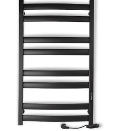 Sèche-serviettes électrique ATLANT 500x900 avec minuterie ECO, 210W, Noir