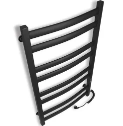 Sèche-serviettes électrique ATLANT 500x900 avec minuterie ECO, 210W, Noir