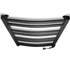 Sèche-serviettes électrique ATLANT 500x900 avec minuterie ECO, 210W, Noir