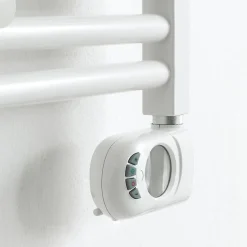 Sèche-serviettes électrique à inertie fluide Deltacalor Calmo blanc 750W