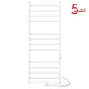 Sèche-serviettes électrique ALFA 500x1200 avec minuterie ECO, 225W, Blanc