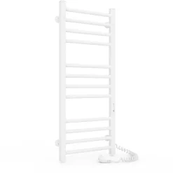 Sèche-serviettes électrique ALFA 500x1200 avec minuterie ECO, 225W, Blanc