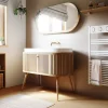 Sèche-serviettes électrique à inertie fluide Sauter Marapi tactile blanc 500W