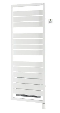 Sèche-serviettes électrique à inertie fluide Acova Astrakan +Air blanc 750W + soufflerie 1000W
