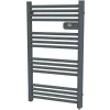 Sèche-serviettes électrique à inertie sèche Carrera Alani 750W gris anthracite
