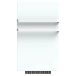 Sèche-serviettes électrique à inertie sèche Carrera Silam + Air 1400W + soufflerie 900W blanc