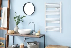 Sèche-serviettes électrique à inertie sèche Carrera Alani blanc 500W