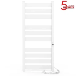 Sèche-serviettes électrique GEFEST PREMIUM 500x1200 avec minuterie ECO, 380W, Blanc