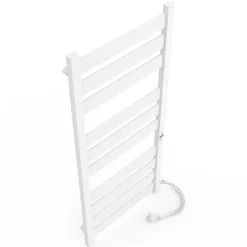 Sèche-serviettes électrique GEFEST PREMIUM 500x1200 avec minuterie ECO, 380W, Blanc