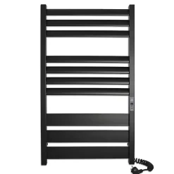Sèche-serviettes électrique LAVINA 500x900 avec minuterie ECO, 280W, Noir