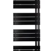 Sèche-serviettes électrique asymétrique Deltacalor 500W noir 5m²