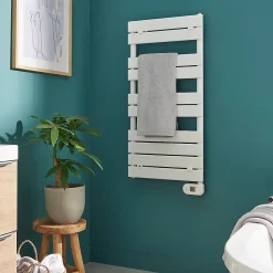 Sèche-serviettes électrique à inertie fluide Delonghi Marquis blanc 500W