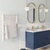 Sèche-serviettes électrique à inertie sèche GoodHome Solna blanc 350W