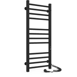 Sèche-serviettes électrique ALFA 350x900 avec minuterie ECO, 160W, Noir