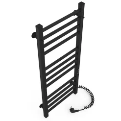 Sèche-serviettes électrique ALFA 350x900 avec minuterie ECO, 160W, Noir
