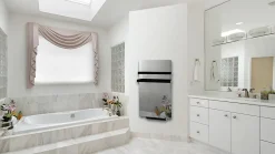 Sèche-serviettes électrique Carrera Silam air 1400W miroir