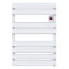 Sèche-serviettes électrique à inertie fluide Kalia Cameron blanc soufflerie 500W