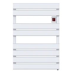 Sèche-serviettes électrique à inertie fluide Kalia Cameron blanc soufflerie 500W