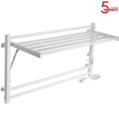 Sèche-serviettes électrique ASTOR 1000x540 avec minuterie ECO, 225W, Blanc