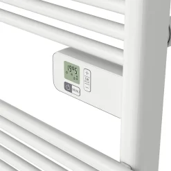 Sèche-serviettes électrique à inertie sèche GoodHome Solna blanc 750W 7 m²