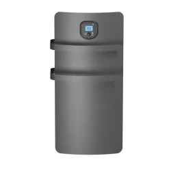 Sèche-serviettes électrique à inertie sèche Noirot Anuri gris 500W + soufflerie 700W