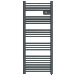 Sèche-serviettes électrique à inertie sèche Carrera Alani 500W gris anthracite