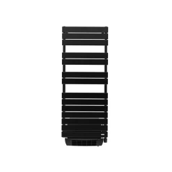 Sèche-serviettes électrique à inertie fluide Delonghi Ghibli noir 700W + soufflerie 1000W