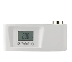 Sèche-serviettes électrique asymétrique Deltacalor 750W blanc 7.5m²