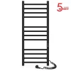 Sèche-serviettes électrique ALFA 500x1200 avec minuterie ECO, 225W, Noir