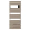 Sèche-serviettes Riviera 2 avec soufflerie 2000W brun sable - THERMOR - 498620