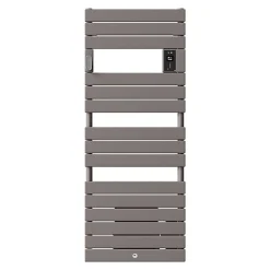 Sèche-serviettes Riviera 2 avec soufflerie 2000W gris roche - THERMOR - 498628