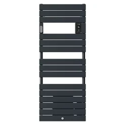 Sèche-serviettes Riviera 2 avec soufflerie 1750W gris ardoise - THERMOR - 498610