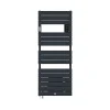Sèche-serviettes Riviera 2 mixte avec soufflerie 1750W gris ardoise - THERMOR - 490242