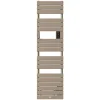 Sèche-serviettes Riviera 2 étroit avec soufflerie 1750W brun sable - THERMOR - 498260
