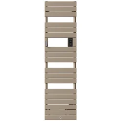 Sèche-serviettes Riviera 2 étroit avec soufflerie 1750W brun sable - THERMOR - 498260