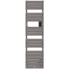 Sèche-serviettes Riviera 2 étroit avec soufflerie 1500W gris roche - THERMOR - 498257