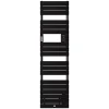 Sèche-serviettes Riviera 2 étroit avec soufflerie 1500W noir carbone - THERMOR - 498258
